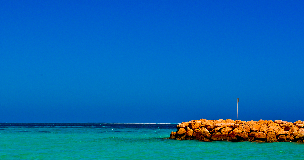 Steinwall in Coral Bay, Western Australia