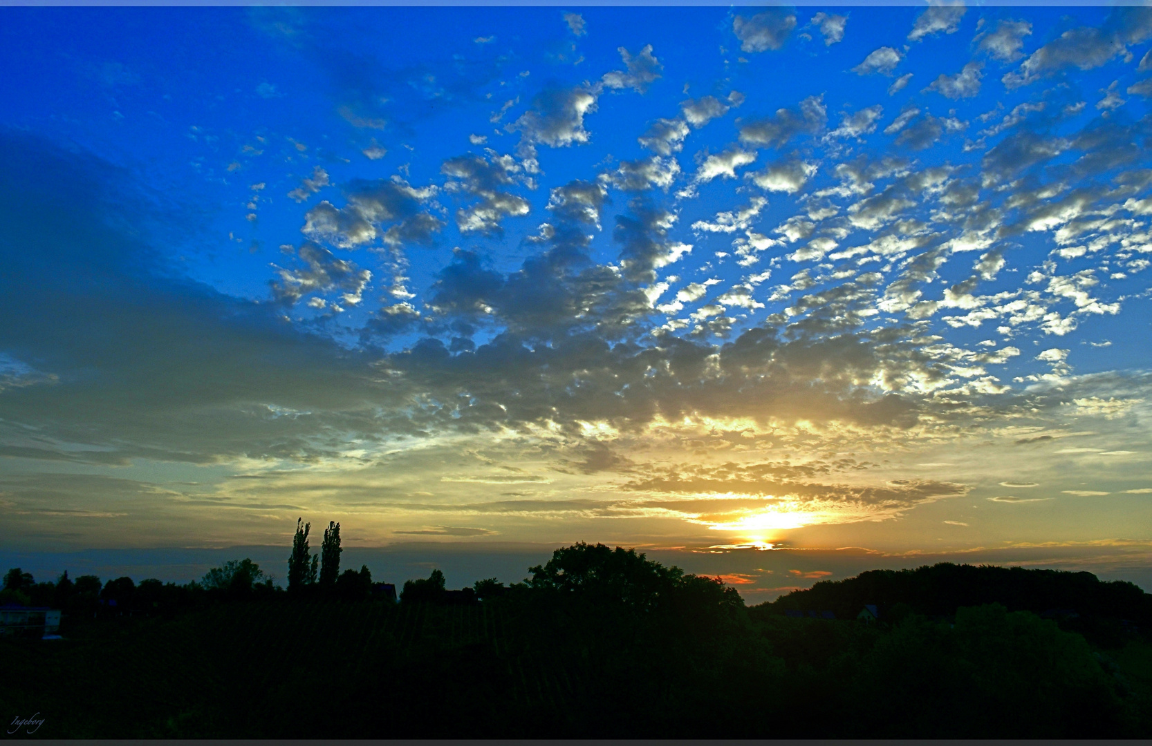 steirischer Sonnenaufgang 