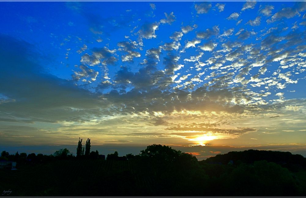 steirischer Sonnenaufgang 