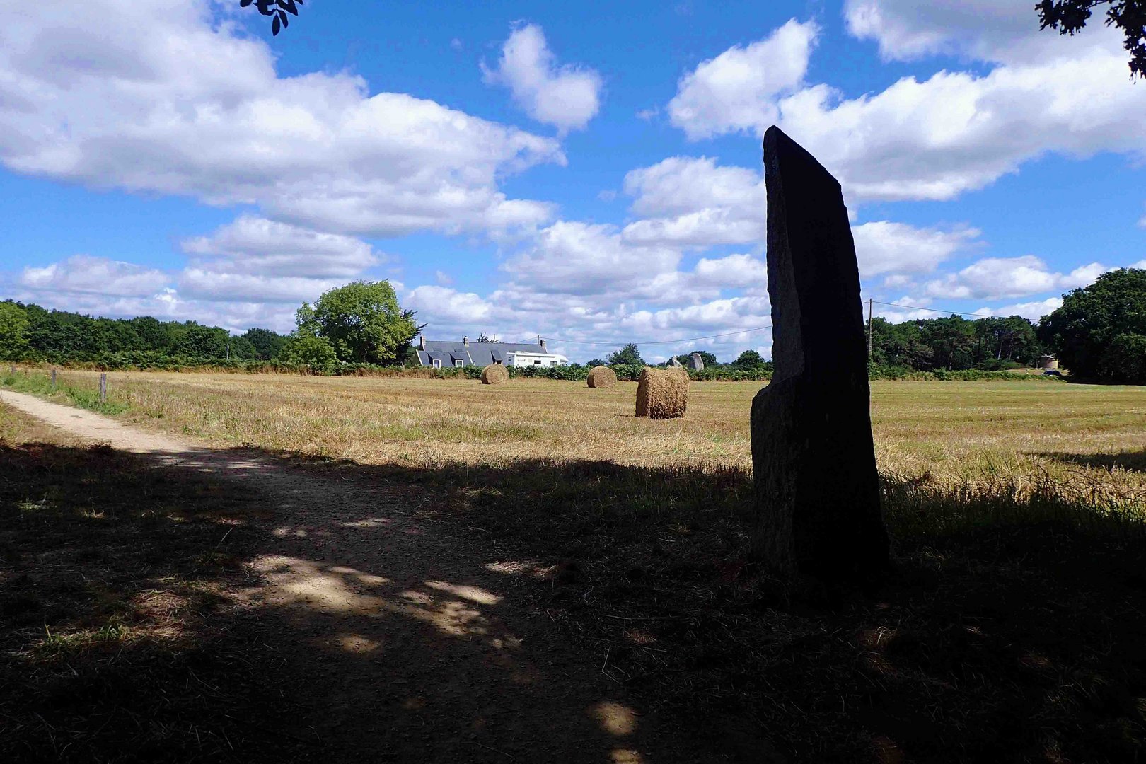 stèle à l'été qui fut