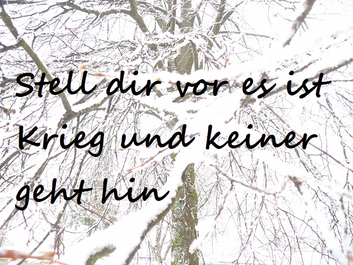 Stell dir vor .........