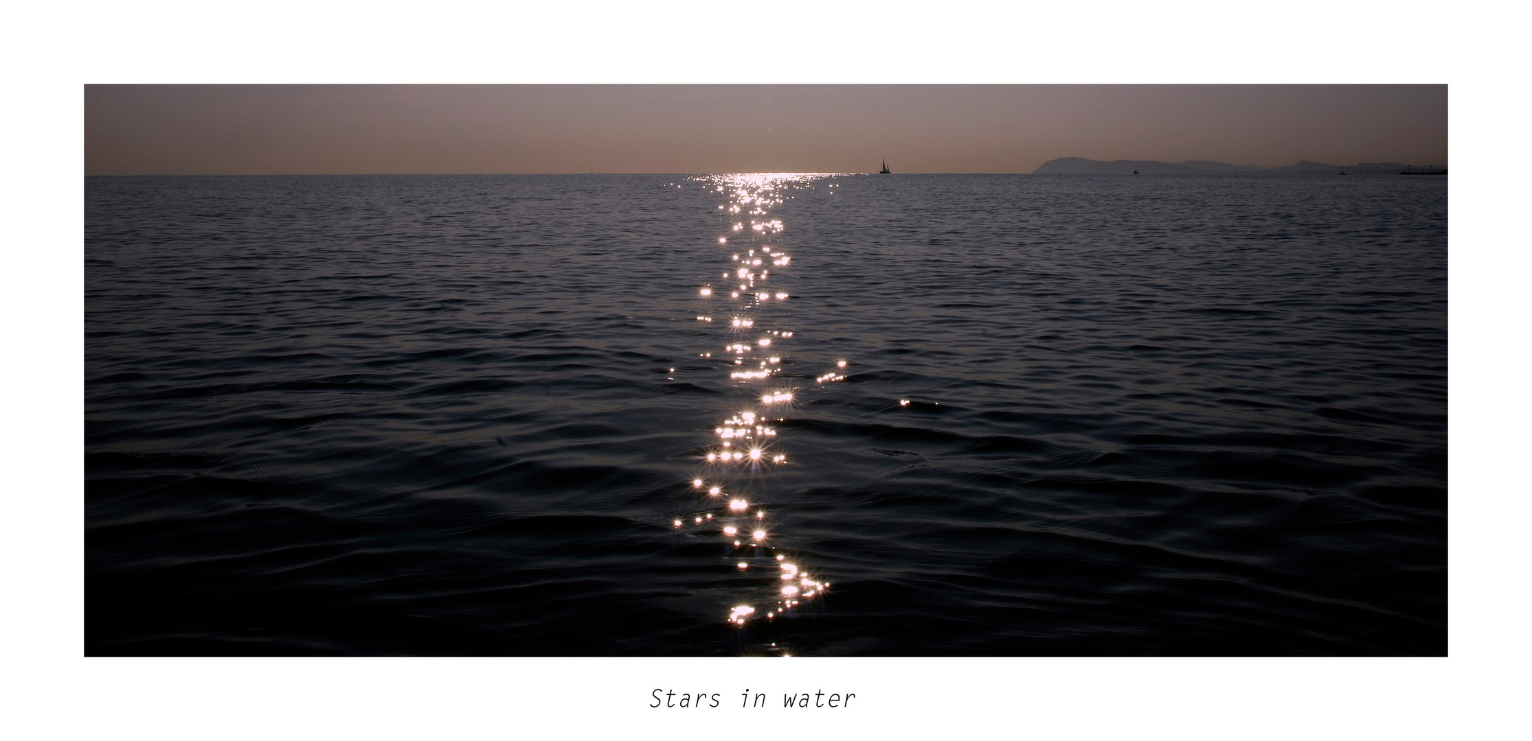 Stelle in acqua