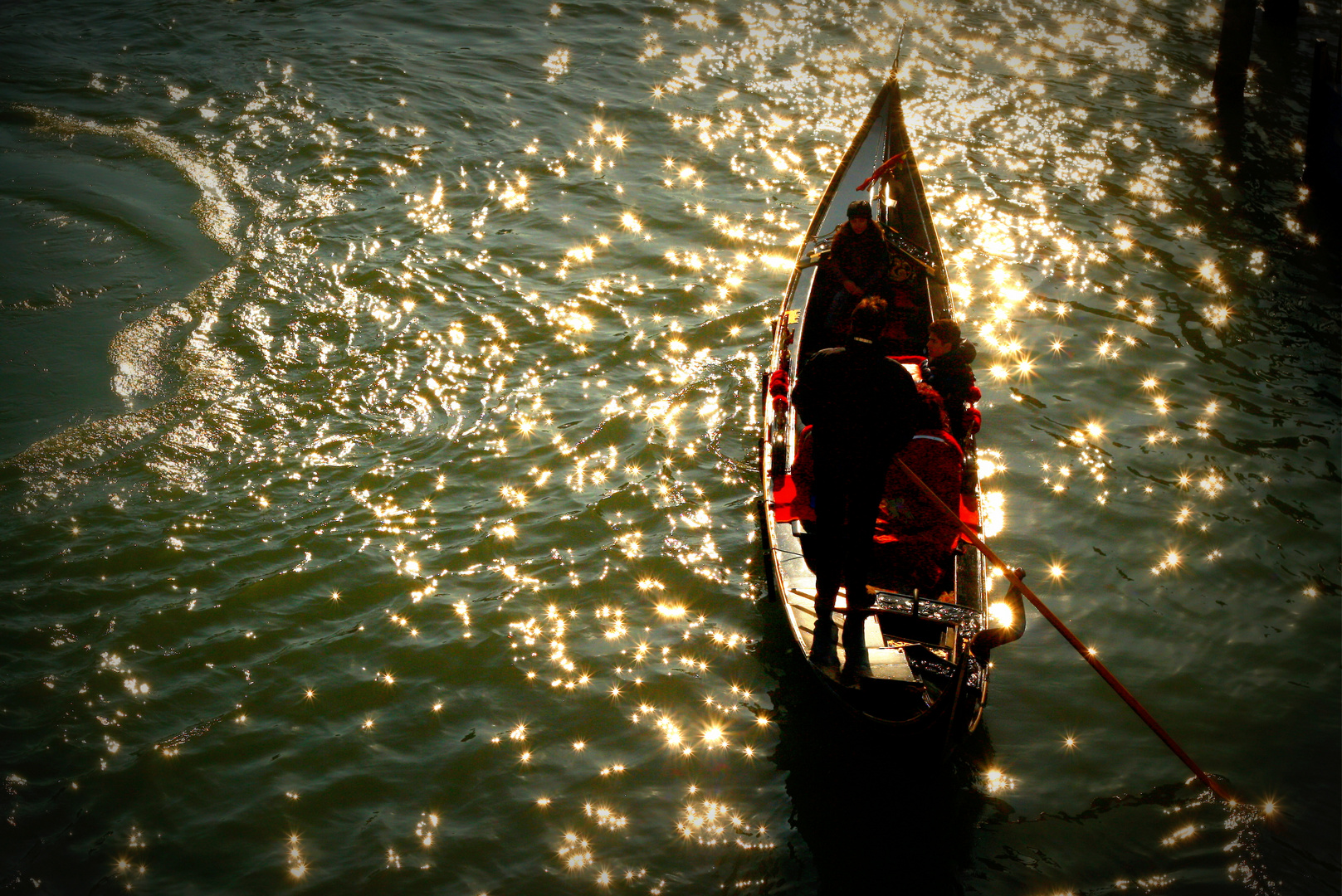 Stelle sul Canal Grande.