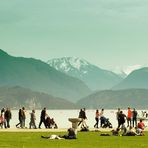 Stellenweise Seeblick