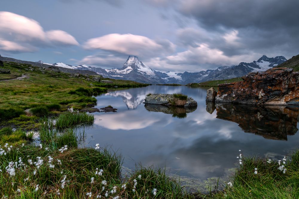 Stellisee and the Matterhorn