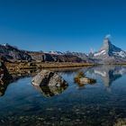 Stellisee mit Blick aufs Matterhorn