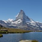 Stellisee und Matterhorn am 4.9.13