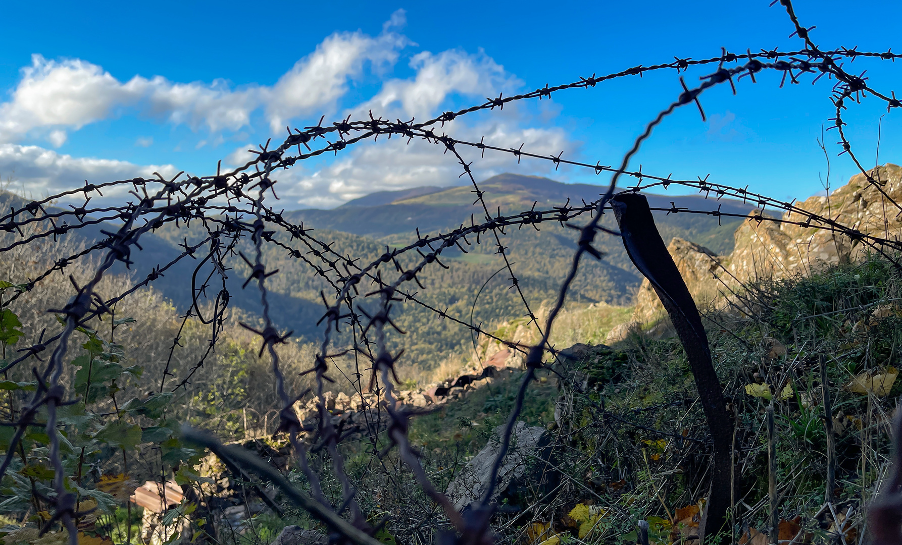 Stellungen am Hartmannswillerkopf