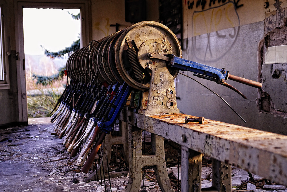 Stellwerk auf dem Abstellgleis