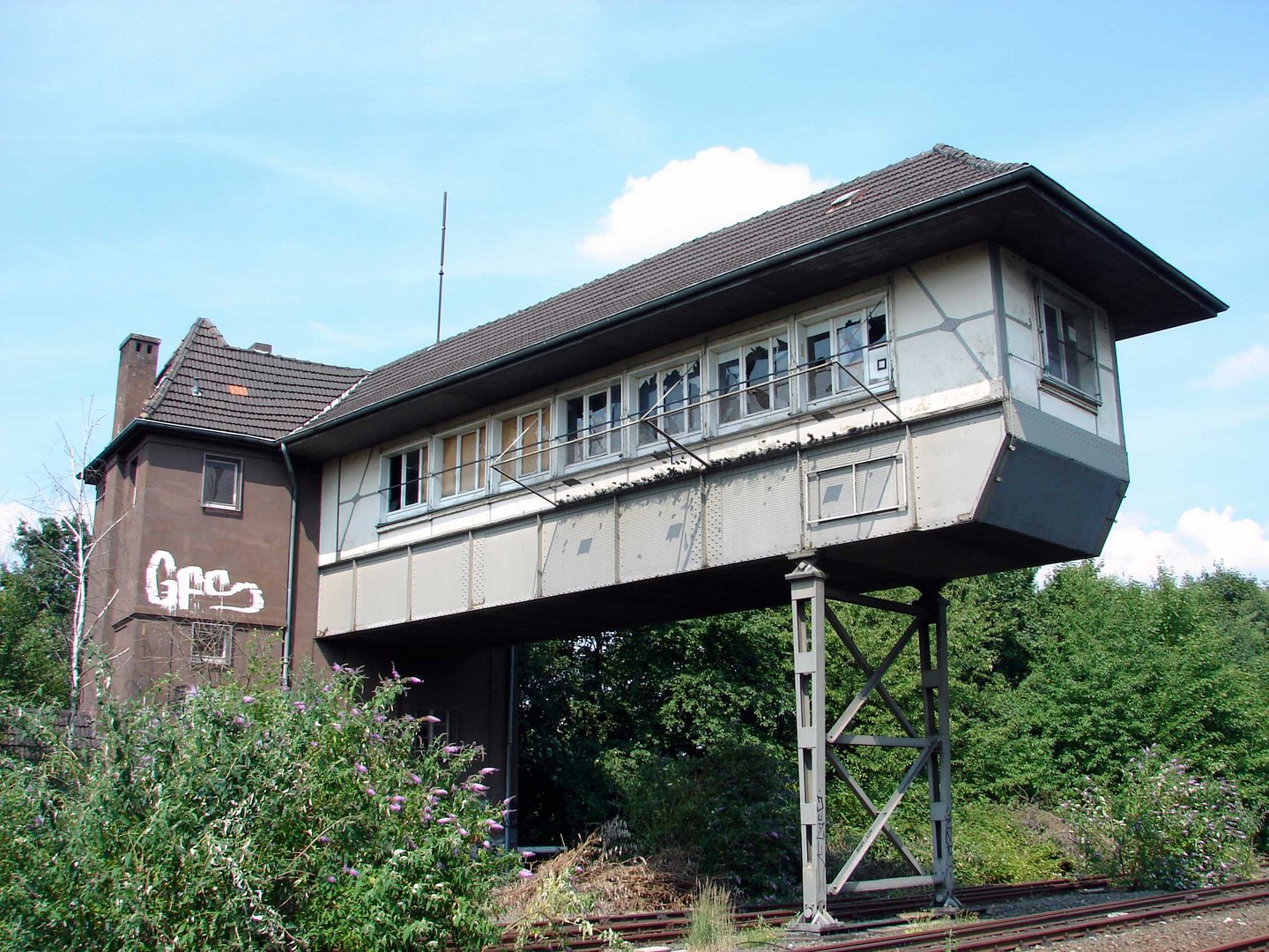 Stellwerk ENO In Essen Nord