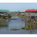 Stelzenhäuser am Tonle Sap