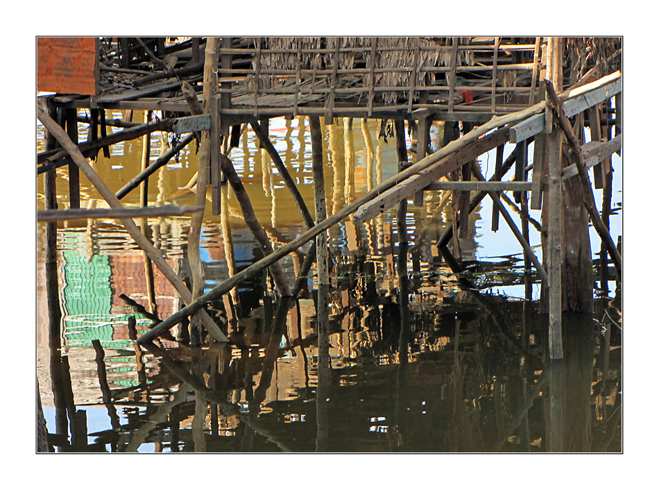 Stelzenhaus am Tonle Sap