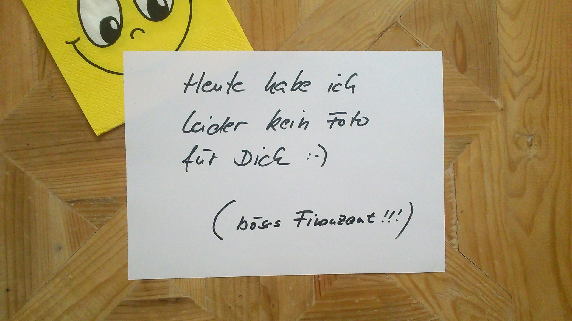 Leider kein foto für dich