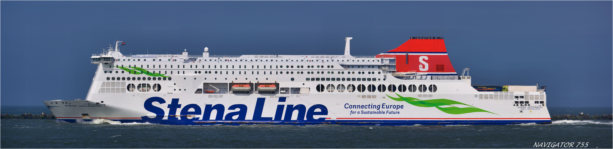 STENA HOLLANDICA im neuen Lack.