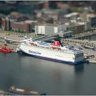 STENA LINE, Kiel - Tilt/Shift Effekt