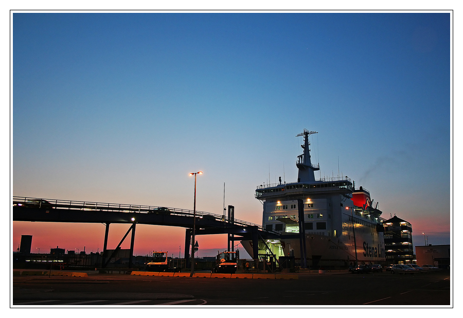 --- Stena Nautica im Hafen ---