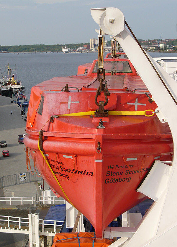 Stena Scandinavica- Rettungsboot