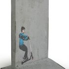 Stencil auf der Mauer