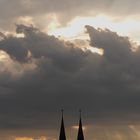 Stendal - Himmel über Marienkirche 1