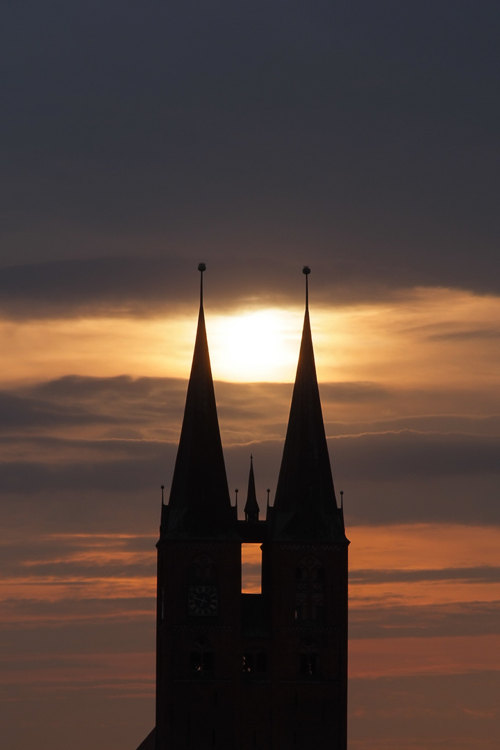 Stendal - Himmel über Marienkirche 7