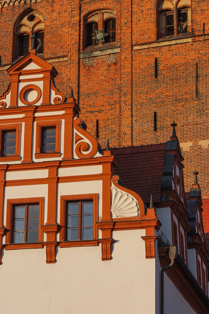 Stendal - Kornmarkt in Abendsonne 1