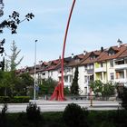 "Stengel" von Hans Bernhard Luginbühl in der Grenzacherstrasse, Basel