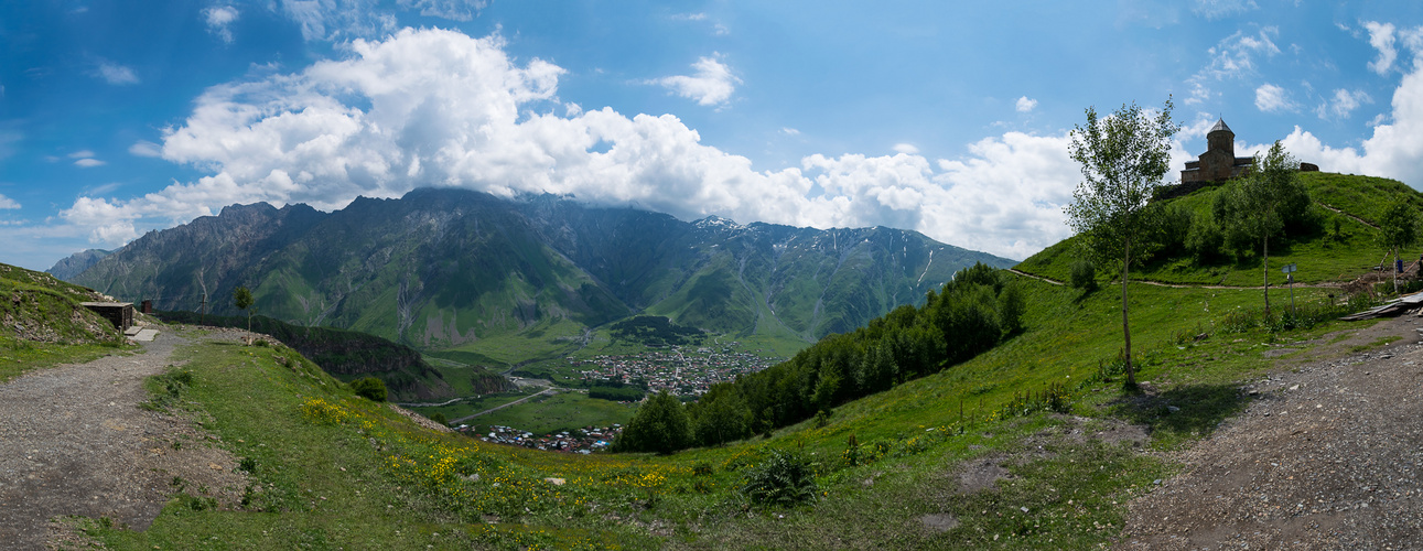 Stepanzminda Panorama