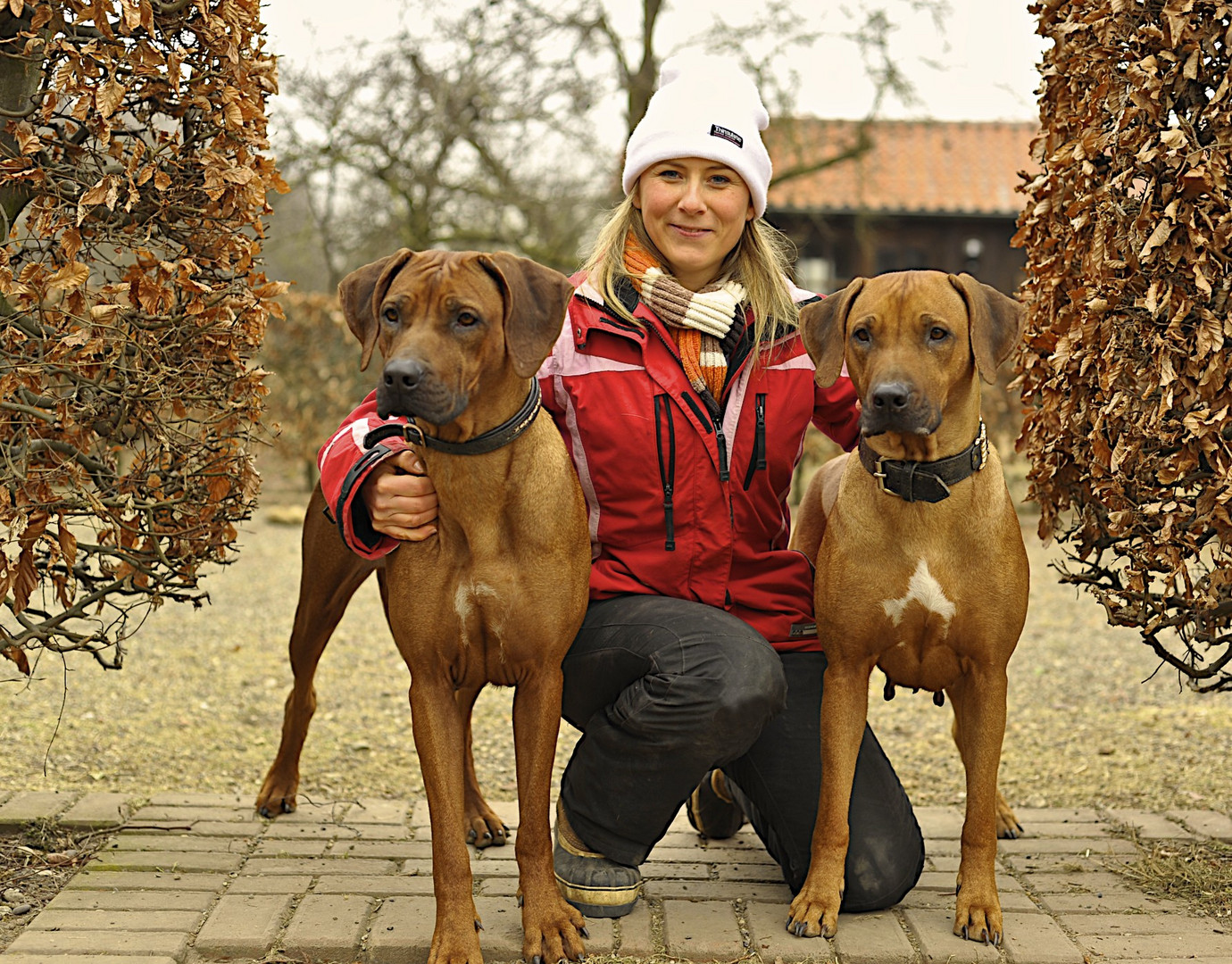 Stephanie mit Geona und Ashanti