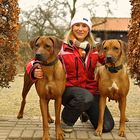 Stephanie mit Geona und Ashanti