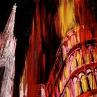 Stephansdom in red