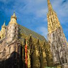 Stephansdom in Wien im Abendlicht