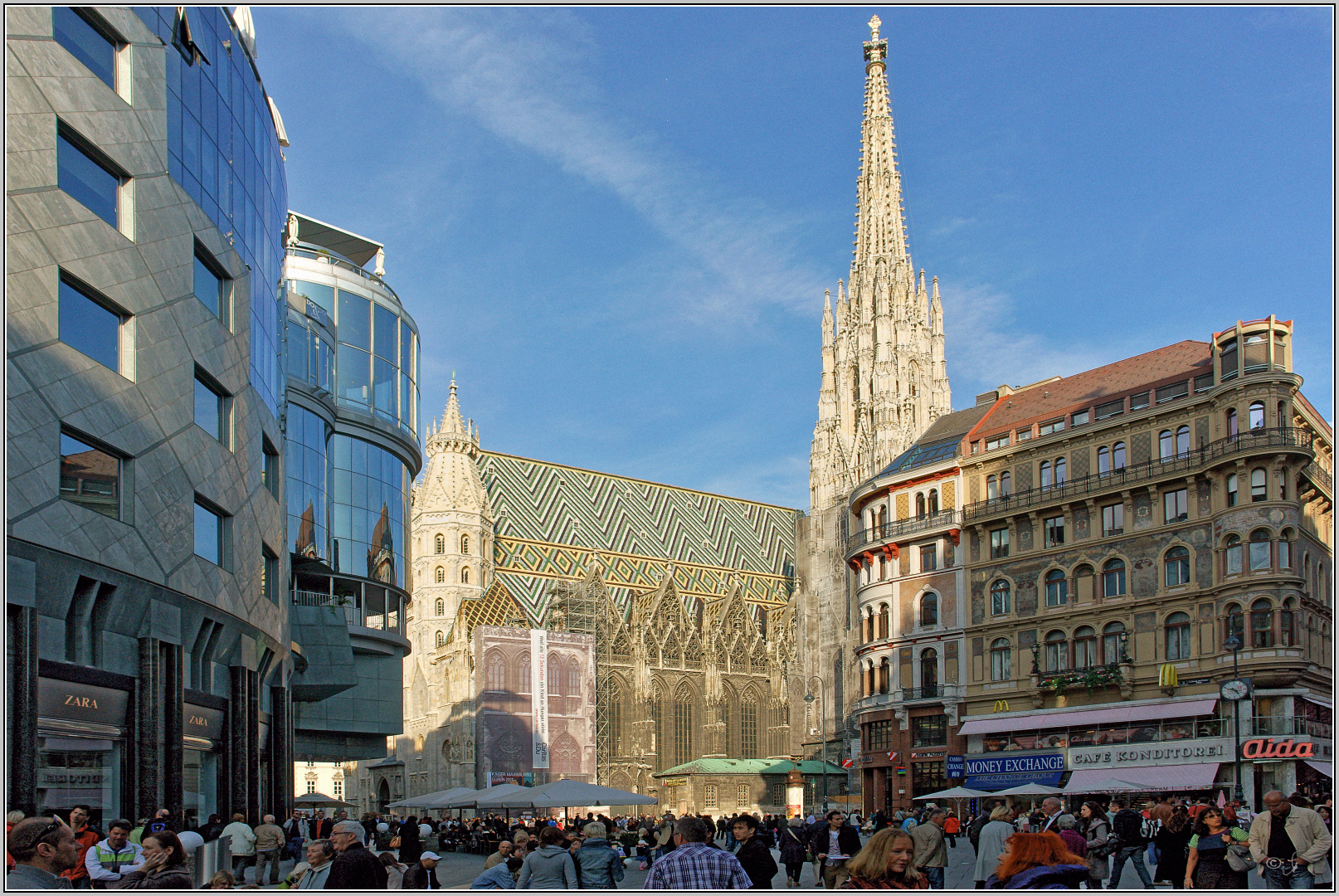 Stephansplatz in Wien