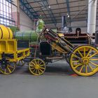 Stephensons Rocket im Eisenbahnmuseum York (UK)