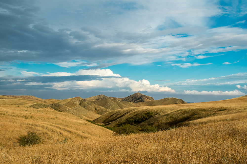 Steppe bei Dawit Garedscha, Georgien