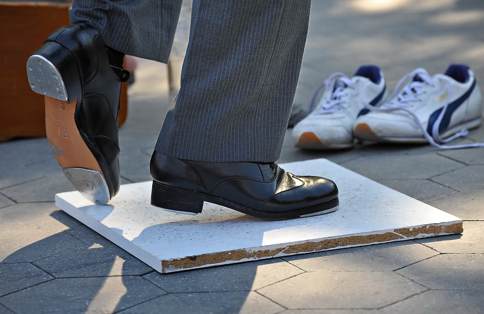 stepper at Washington Square