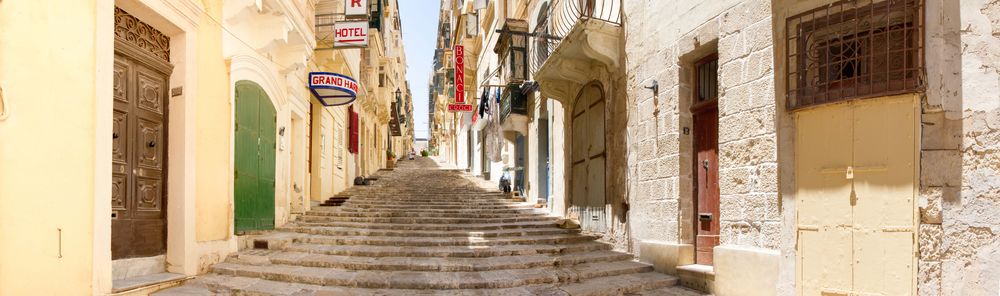 Steps in Valetta