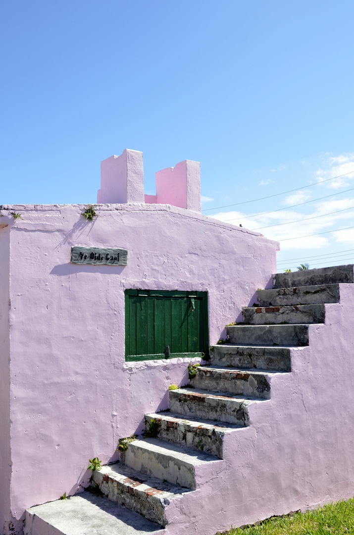 Steps to nowhere ... on a Bahamian Island