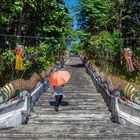 Steps up to Wat Chom Tong