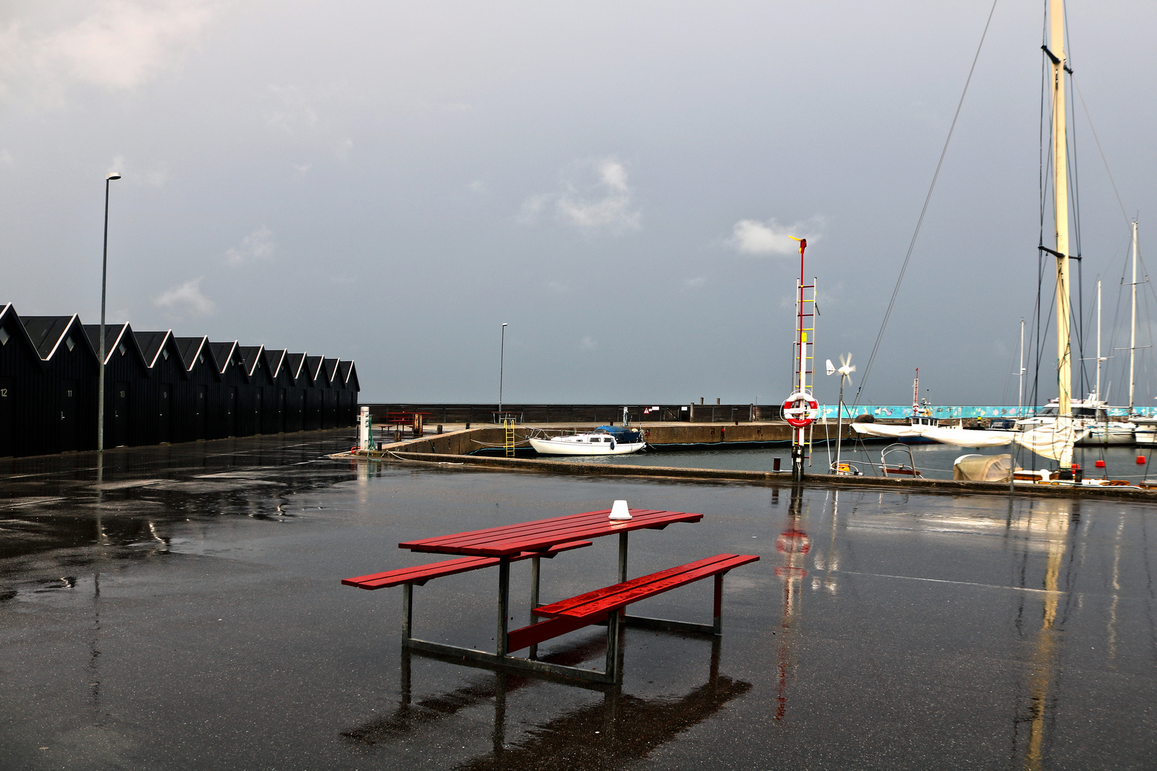 Øster Hurup - Im Regen - 1