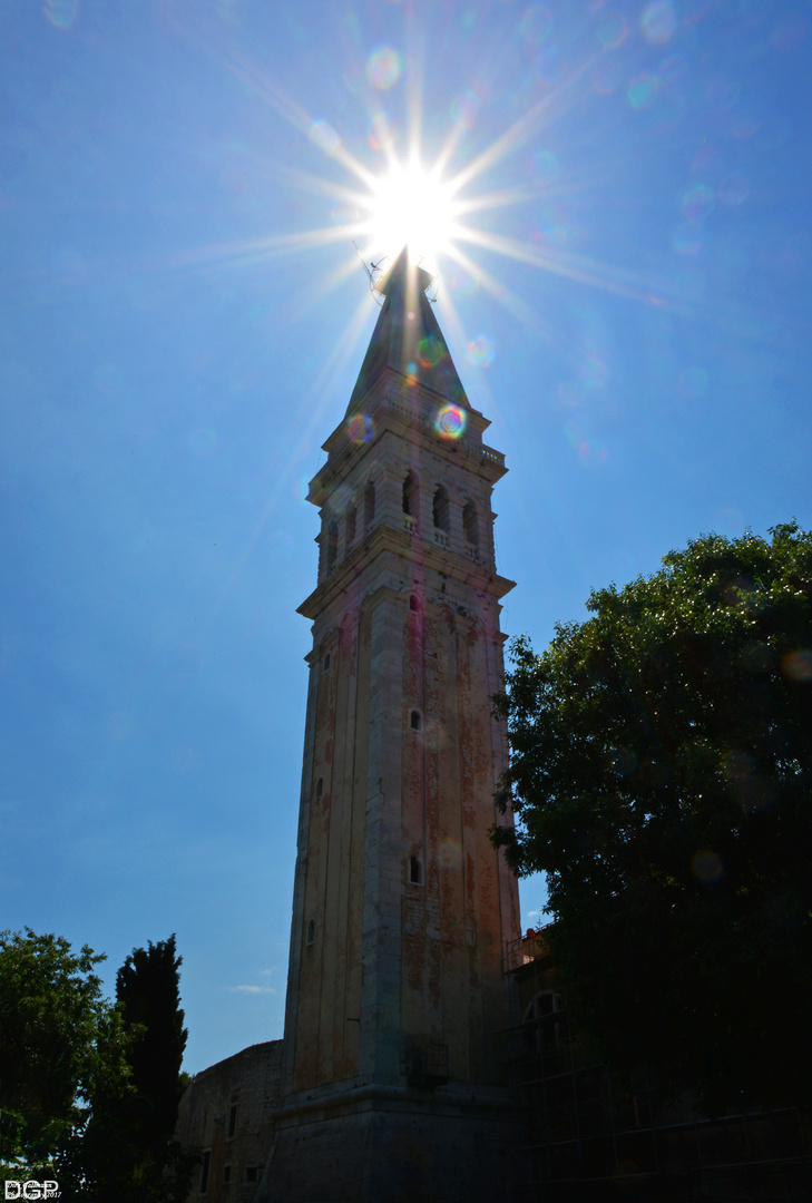 Stern über Rovinj