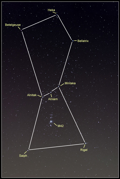 Sternbild Orion