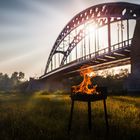 Sternbrücke im Sommer