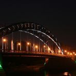 Sternbrücke in Magdeburg bei Nacht