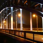 Sternbrücke in Magdeburg bei Nacht