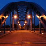 Sternbrücke...kurz nach der blauen Stunde...22.24 Uhr