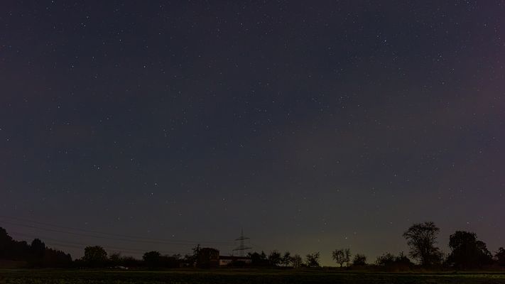Sternchen zählen hinterm Haus... :-)
