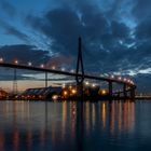 Sterne an der Köhlbrandbrücke in Hamburg