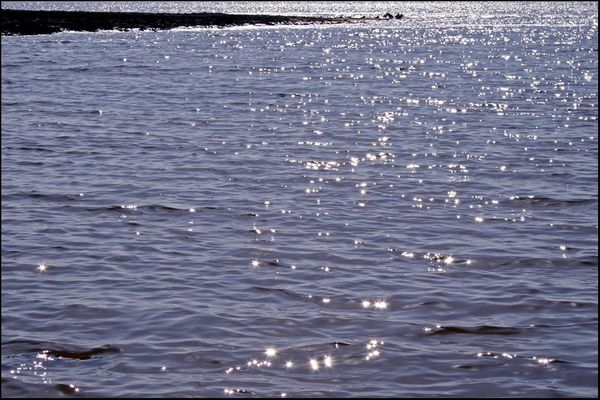 Sterne funkeln am Meer