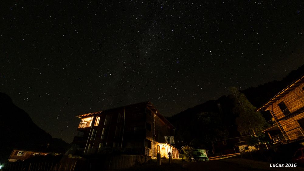 Sterne im Kleinwalsertal