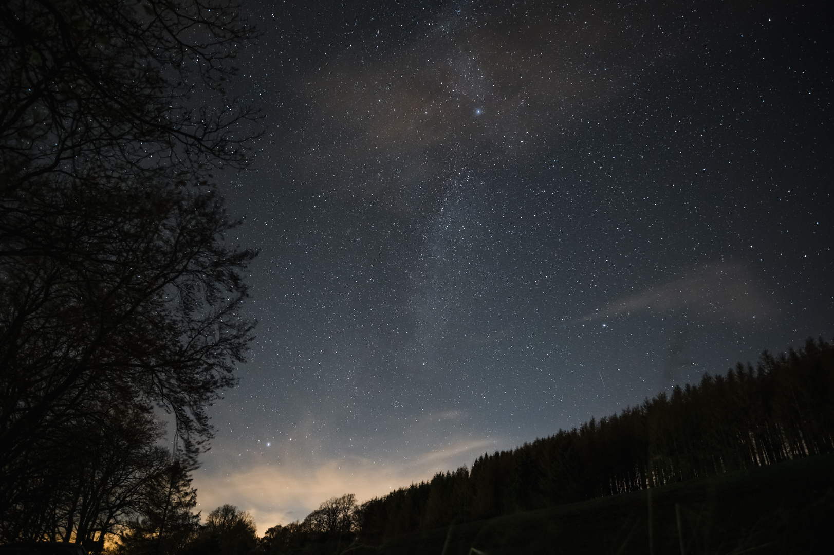 Sterne über dem Sauerland